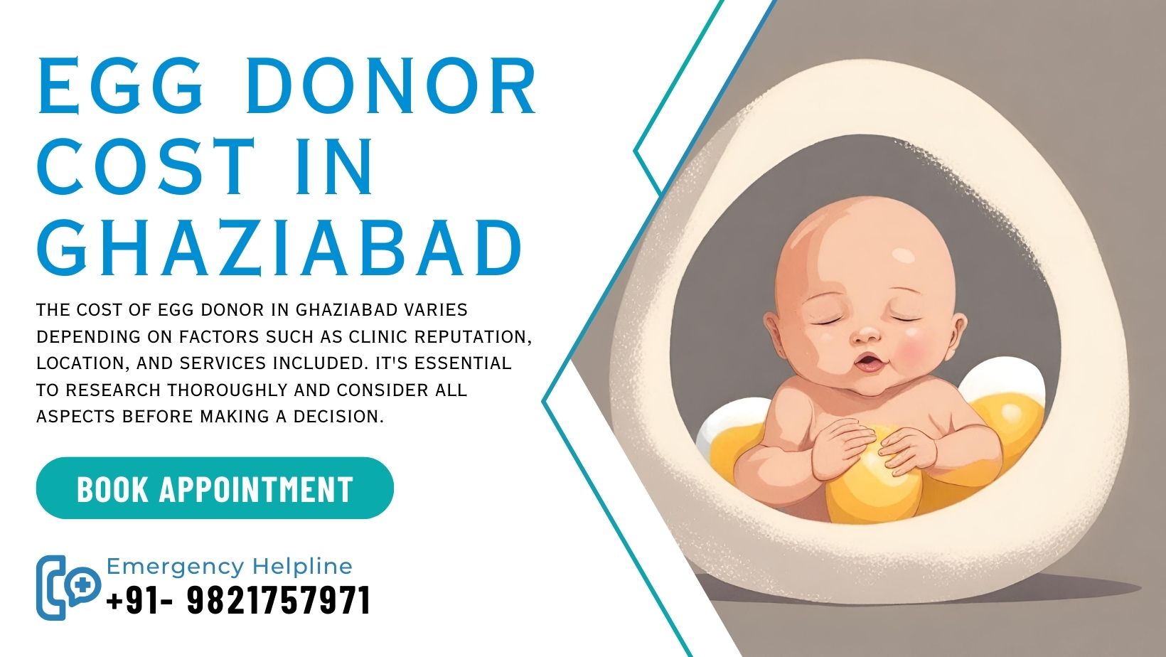 Egg Donor Cost in Ghaziabad 2024: Navigating Expenses for Fertility Treatment Egg Donor Cost in Ghaziabad