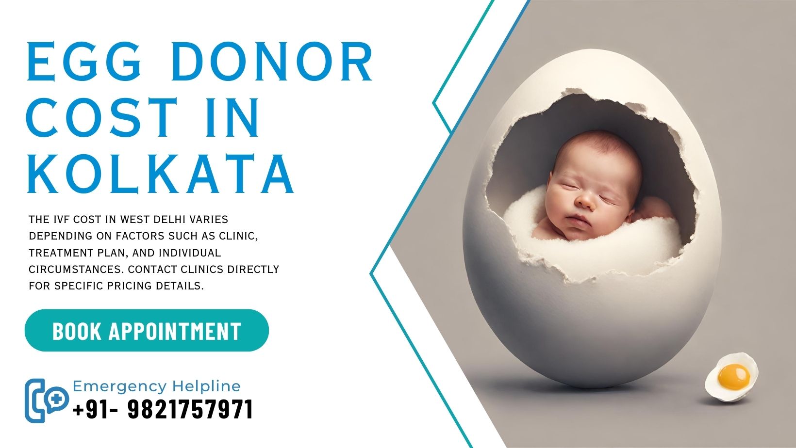 Egg Donor Cost in Kolkata